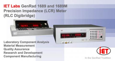 GenRad 1689 precíziós impedanciamérő (LCR)