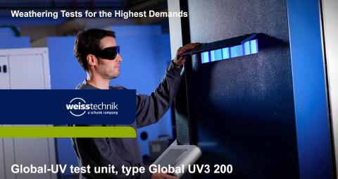 Global UV3 200 – Globális-UV tesztberendezés