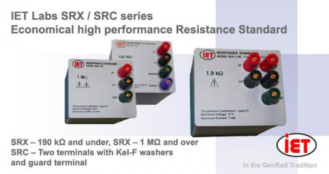 IET Labs SRX / SRC sorozatú, alacsonyabb árkategóriájú ellenállásetalonok – VIDEÓ