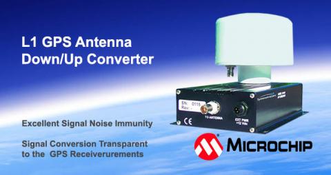L1 GPS antenna Down/Up konverter