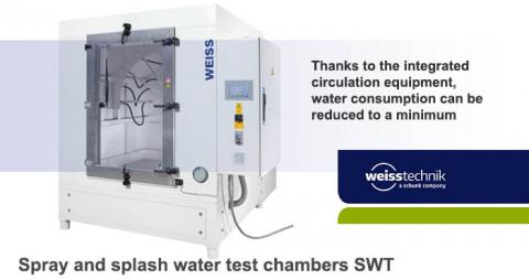 SWT permet és fröccsenő víz tesztberendezések