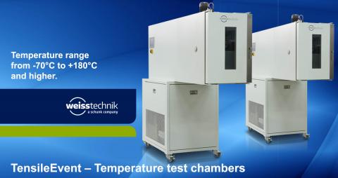 TensileEvent hőmérséklet tesztkamra szakítási tesztekhez