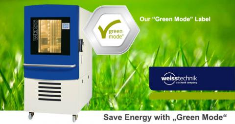 Weiss Technik energiamegtakarítás – Zöld üzemmód